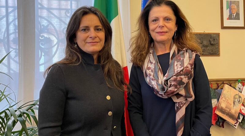 La Consigliera regionale Nadia Rossi in visita dalla Prefetta di Rimini Rosa Maria Padovano