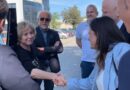 Tour a San Giovanni in Marignano per l’assessore regionale Vincenzo Colla accompagnato dalla consigliera Nadia Rossi